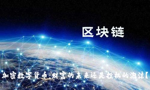 加密数字货币:财富的未来还是投机的泡沫?